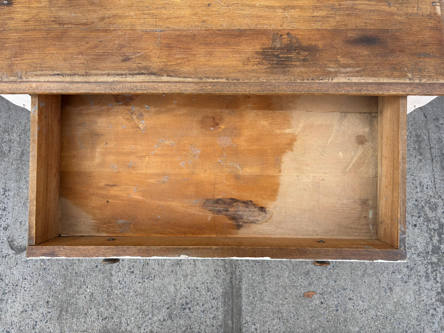 vintage farmhouse cabinet
